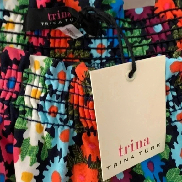 Trina Turk Floral Dress Size Small NWT - Picture 6 of 10